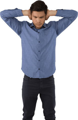 businessman transparent picture blocking noise - Download Free Stock Videos Pikwizard.com