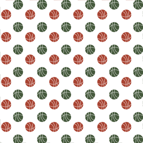 Transparent Green and Red Basketball Pattern Vector - Download Free Stock Videos Pikwizard.com