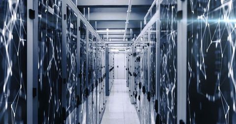 digital network in modern data center - Download Free Stock Images Pikwizard.com