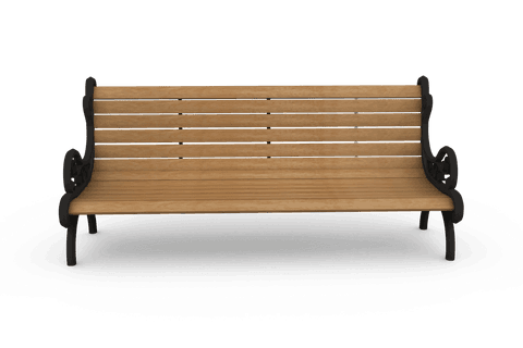 wooden bench vector 3d illustration on transparent background - Download Free Stock Videos Pikwizard.com