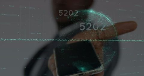 Businessman Analyzing Data with Virtual Interface and Smartphone - Download Free Stock Images Pikwizard.com