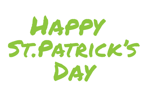 Happy St. Patrick's Day Text Clipart on Transparent Background - Download Free Stock Videos Pikwizard.com