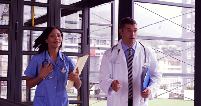 Medical Professionals Discussing Patient Care in Modern Hospital - Download Free Stock Images Pikwizard.com