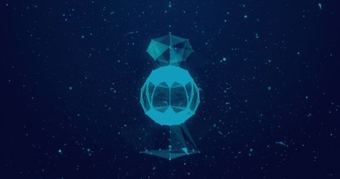 Abstract Digital Data Processing with Geometric Shapes - Download Free Stock Images Pikwizard.com
