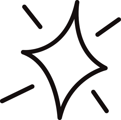 minimalist sparkle icon shining on transparent background - Download Free Stock Videos Pikwizard.com