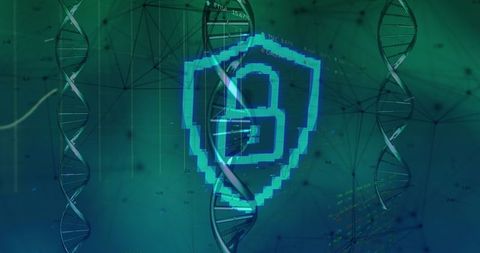 Genetic data security in digital networks