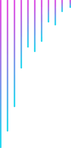 Vibrant Neon Gradient Bars on Transparent Background - Download Free Stock Videos Pikwizard.com