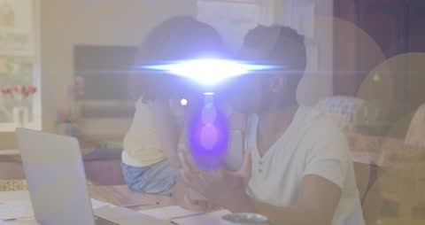 Business Professionals Engaging With Digital Networks In Modern Office