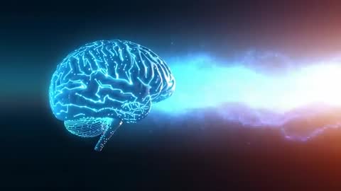 Holographic Brain Illuminated by Energy Beam in Digital Space