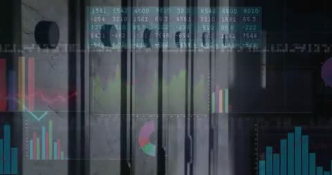 Futuristic Data Visualization with Holographic Charts