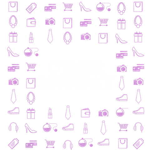Transparent Icon Background with Cyber Monday Theme - Download Free Stock Videos Pikwizard.com
