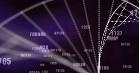 Abstract Digital Data Network with DNA Helix Motif - Download Free Stock Images Pikwizard.com