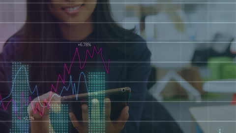 Digital Financial Data Analysis with Tablet User Interface