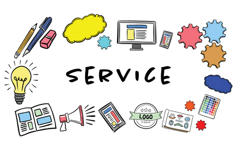 Creative Service and Support Illustration on Transparent Background - Download Free Stock Videos Pikwizard.com