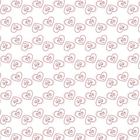 seamless red heart pattern on transparent background for creative design - Download Free Stock Videos Pikwizard.com