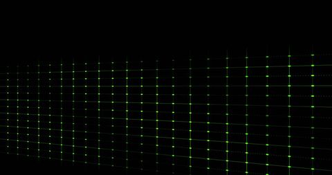 Abstract Green Digital Grid on Black Background - Download Free Stock Images Pikwizard.com