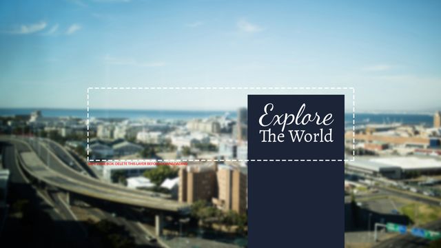 Explore the World: Cityscape Background Inviting Adventure - Download Free Stock Templates Pikwizard.com