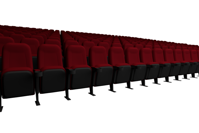 Red Cinema Seats on Transparent Background, Isolated Entertainment Illustration - Download Free Stock Videos Pikwizard.com