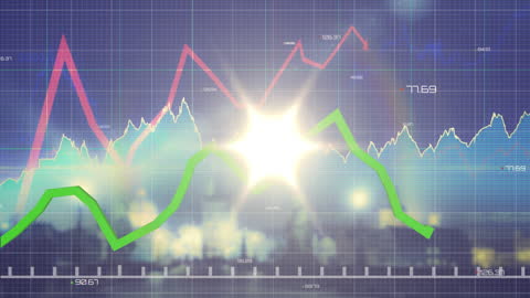 Dynamic Stock Market Analytics with Rising Graphs and Data