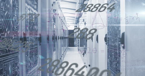 Innovative Data and Mathematics Integration in Modern Server Room