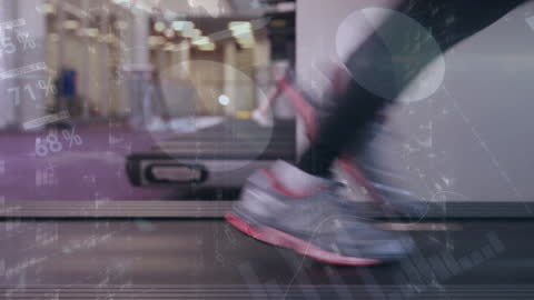Data and Fitness Technology on Running Treadmill