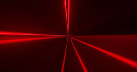 Futuristic Neon Grid with Red Lines and QR Code Patterns - Download Free Stock Images Pikwizard.com