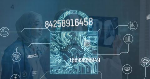 Digital Healthcare Innovation Featuring Female Doctors - Download Free Stock Images Pikwizard.com