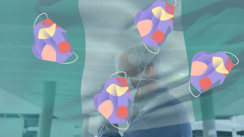 Animated Visuals Featuring Autism Text and Youth Using Technology