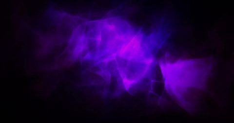 Vibrant Abstract Purple Light Trails on Black