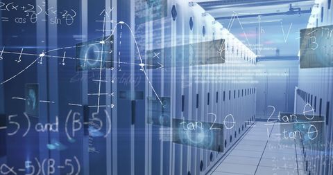 Innovative Digital Interface Over Computer Servers - Download Free Stock Images Pikwizard.com