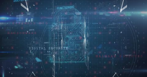 Digital Security Concept with Data Encryption - Download Free Stock Images Pikwizard.com