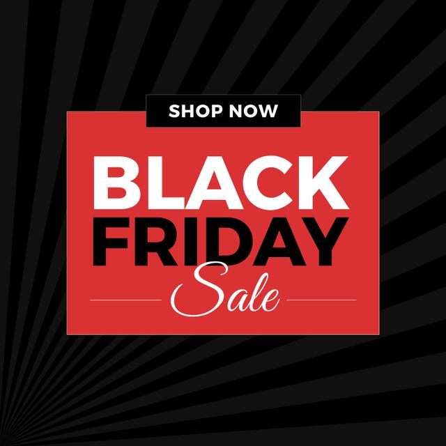 Composition of black friday text over black background. Black friday and celebration concept digitally generated image.