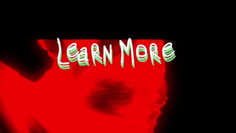 Colorful Animation with Learn More Text Overlay