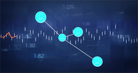 Digital Data Processing with Global Network Connective Icons
