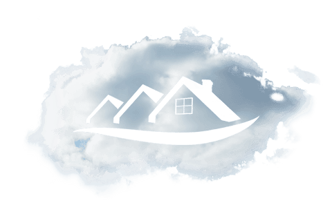 Transparent Cloud with House Vector Symbol in Sky - Download Free Stock Videos Pikwizard.com
