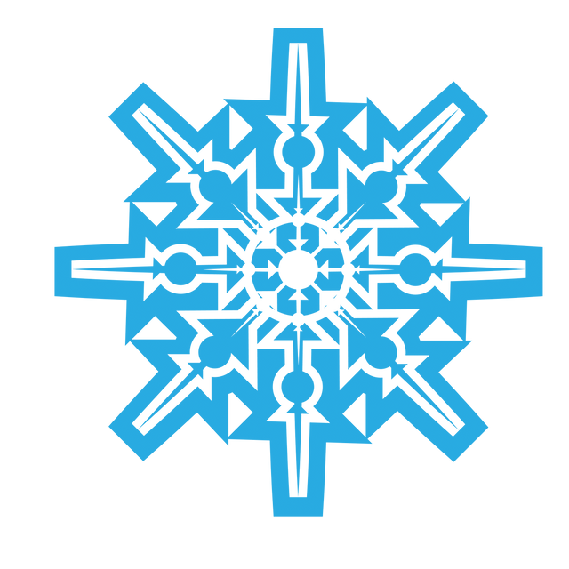 Delicate Digital Blue Snowflake Design on Transparent Background - Download Free Stock Videos Pikwizard.com