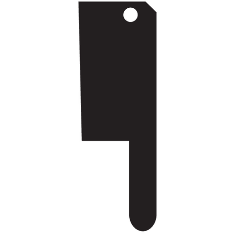 meat cleaver knife icon on transparent background for culinary use - Download Free Stock Videos Pikwizard.com