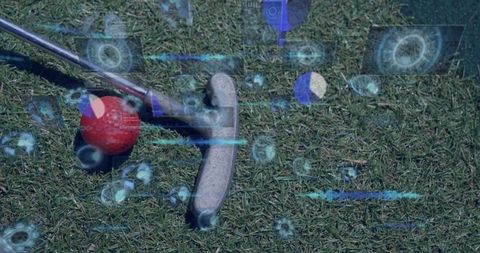 Smart golf putting with innovative holographic technology interface