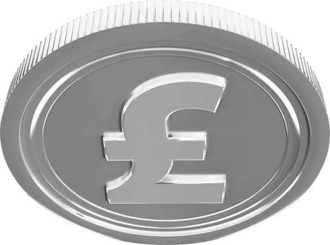 silver british pound coin on transparent background for financial design - Download Free Stock Videos Pikwizard.com