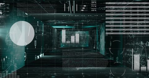 Digital Data Visualization and Analytics Interface - Download Free Stock Images Pikwizard.com