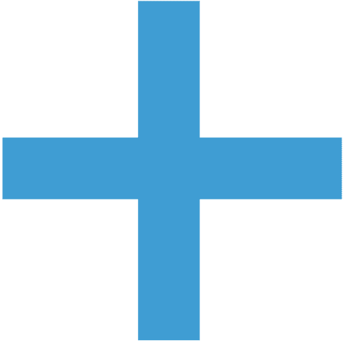 Blue Transparent Cross on Isolated Background Mockup - Download Free Stock Videos Pikwizard.com