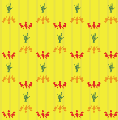 colorful pattern of symbols on transparent background - Download Free Stock Videos Pikwizard.com