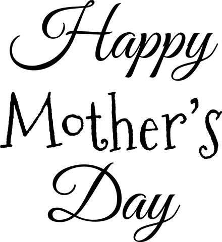 happy mother's day png text on transparent background - Download Free Stock Videos Pikwizard.com