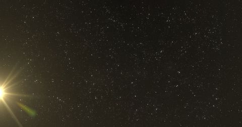 Glowing Yellow Star in Night Sky with Hypnotic Motion - Download Free Stock Images Pikwizard.com