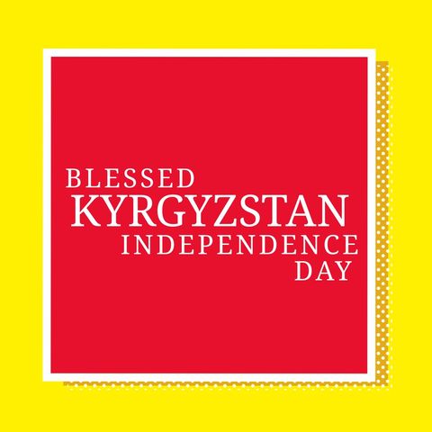 kyrgyzstan independence day celebration graphic design - Download Free Stock Templates Pikwizard.com