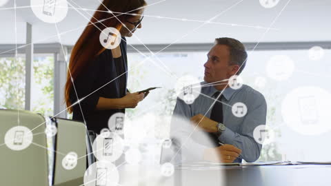 Business Collaboration with Digital Network Connections