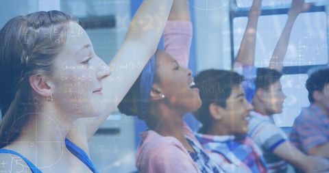 Diverse Students Engaged in Learning with Mathematical Overlay