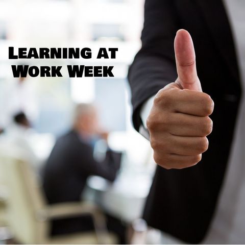 Encouragement for Learning at Work Week - Download Free Stock Templates Pikwizard.com