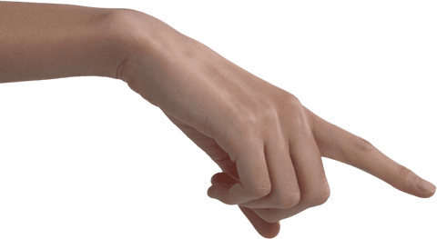 Transparent Woman's Hand with Touch Gesture - Download Free Stock Videos Pikwizard.com