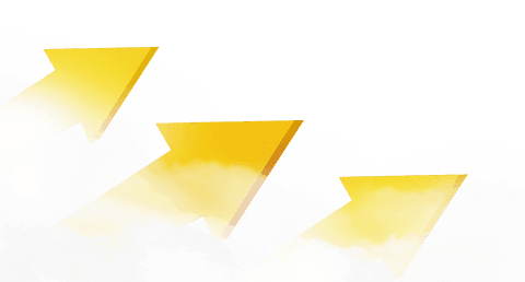 ascending yellow arrows in clouds on transparent background - Download Free Stock Videos Pikwizard.com